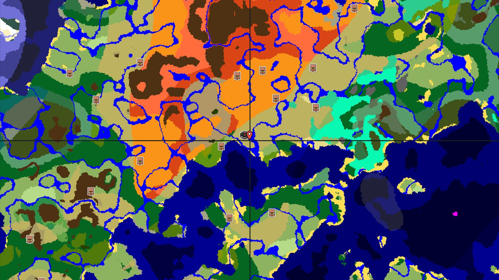 Savanna Spawn with a Close Trial Chambers — Minecraft seed preview