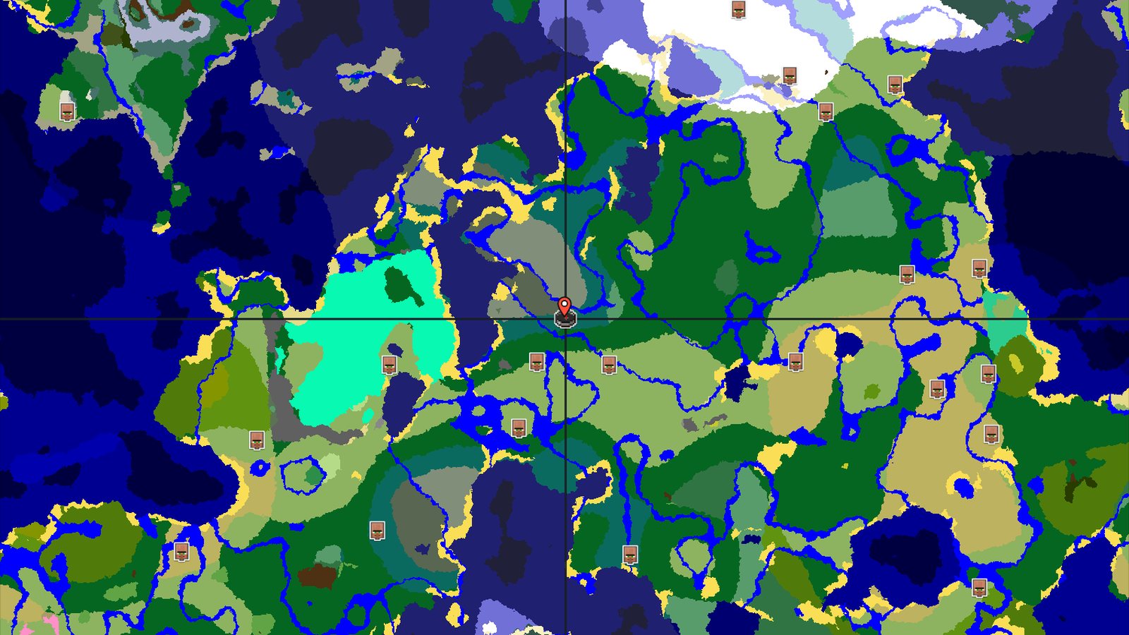 Taiga Spawn with a Fast Village and Trial Chambers — Minecraft seed preview