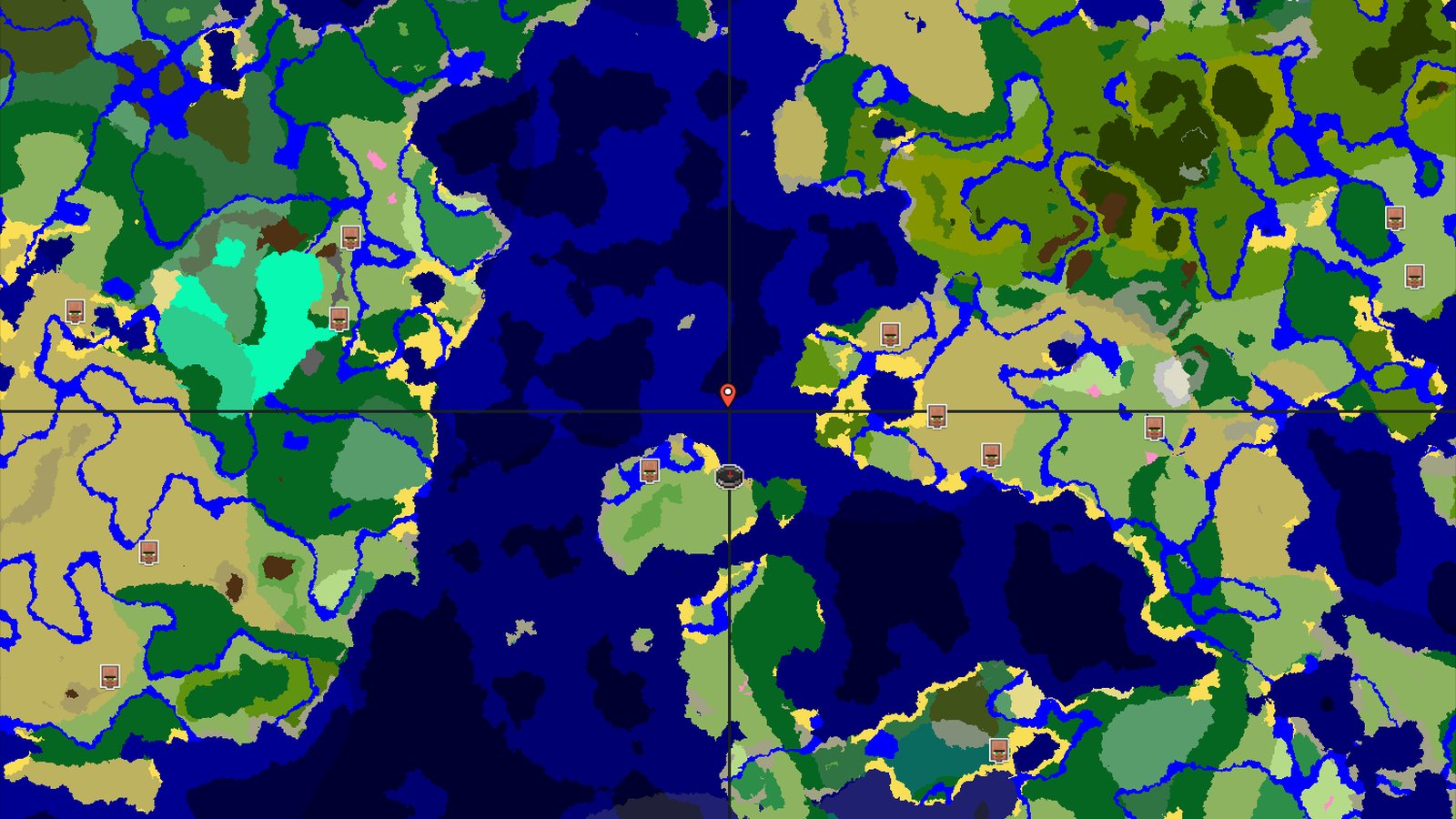 Savanna Spawn with Immediate Underground Resources — Minecraft seed preview