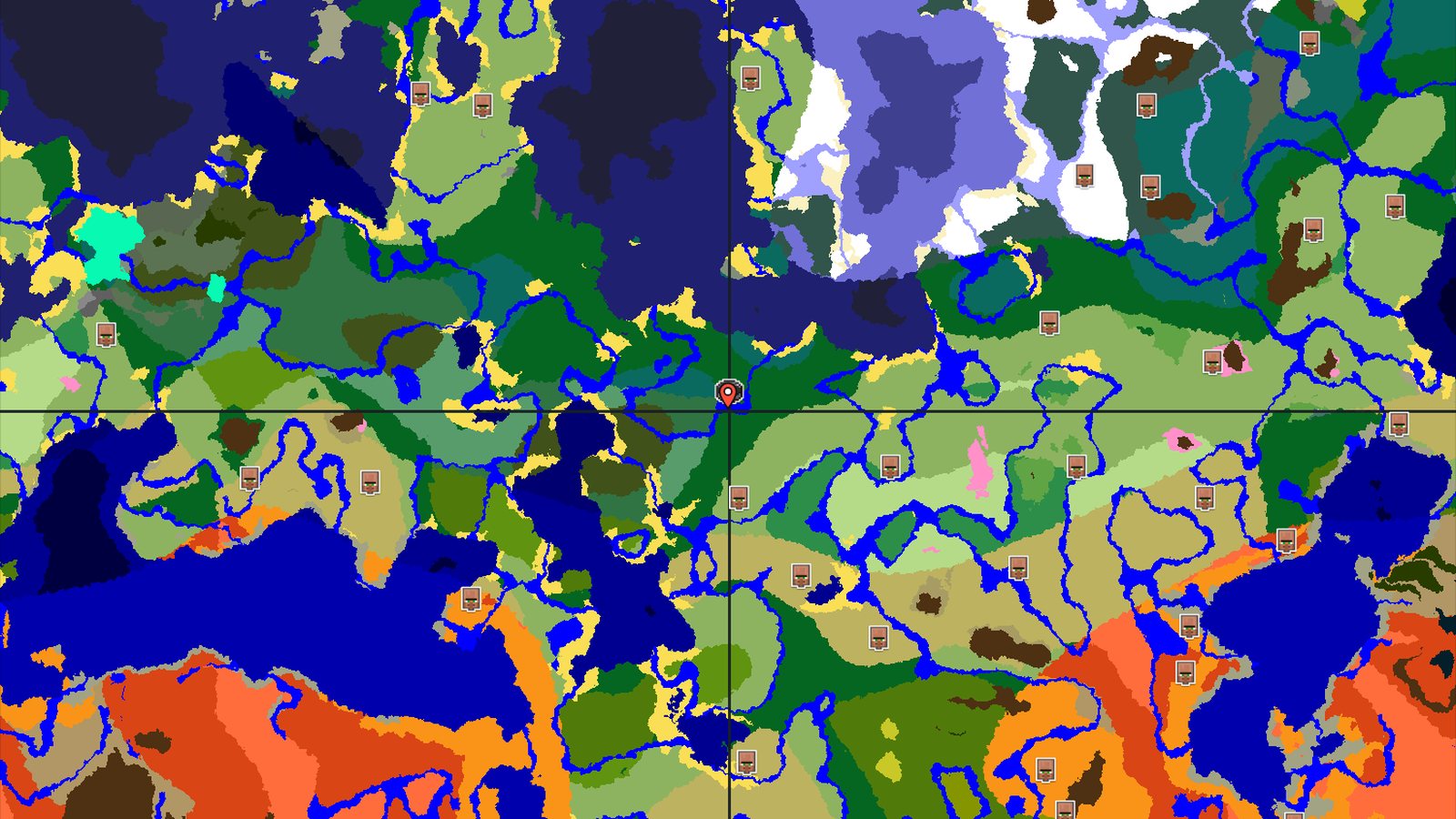 Forest Spawn with Nearby Trial Chambers — Minecraft seed preview