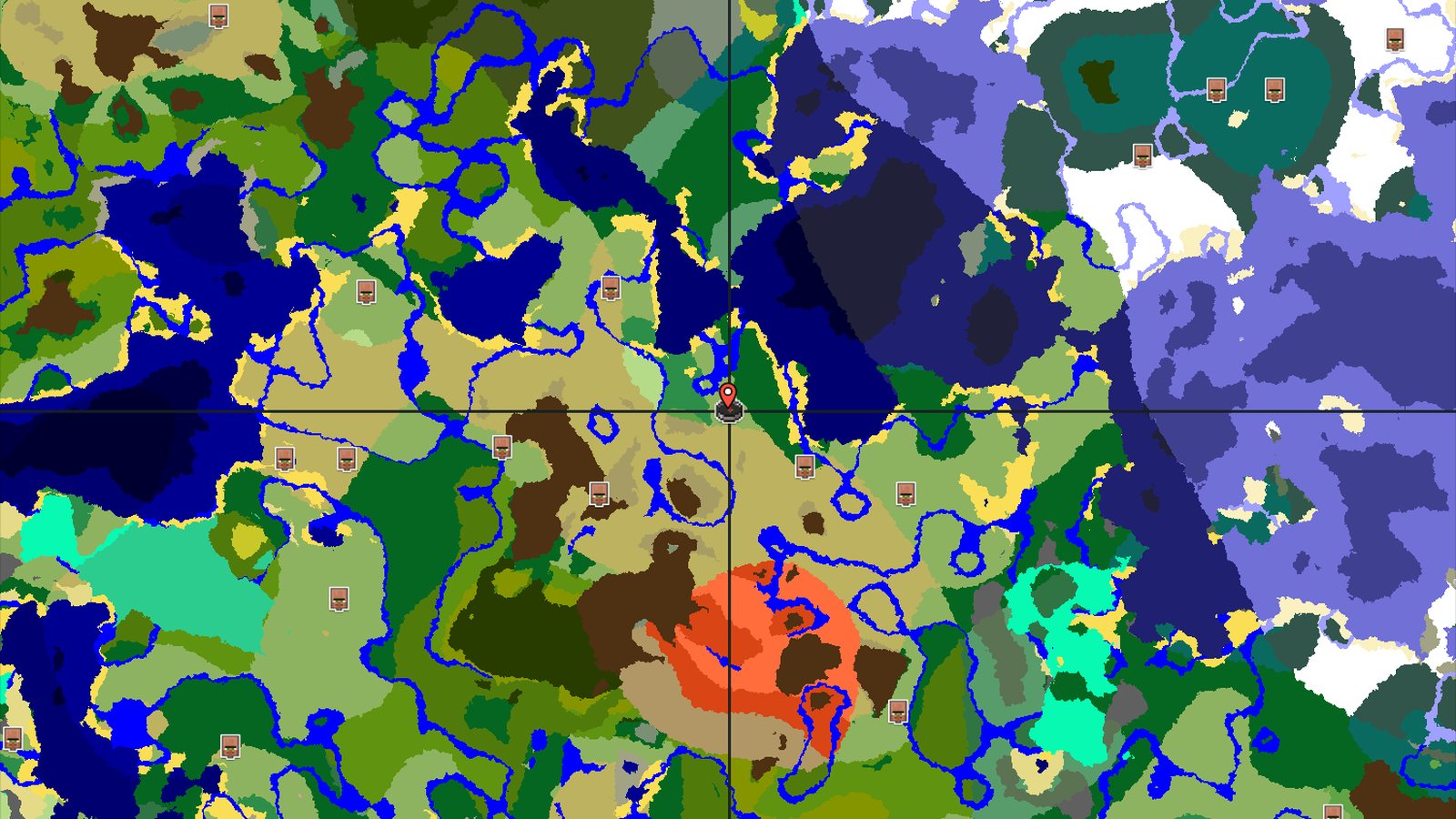 Spawn Near a Flower Forest and Close Trial Chambers — Minecraft seed preview