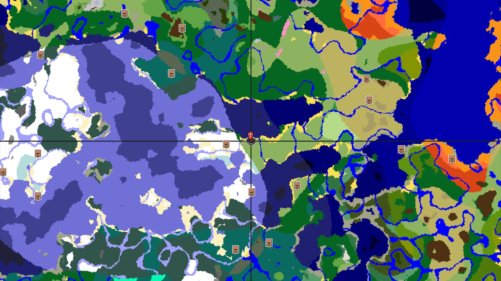 Ice Spikes and Trial Chambers Near a Plains Spawn — Minecraft seed preview