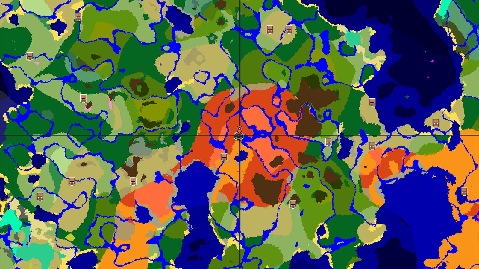 Badlands and Desert with a Nearby Trial Chambers — Minecraft seed preview