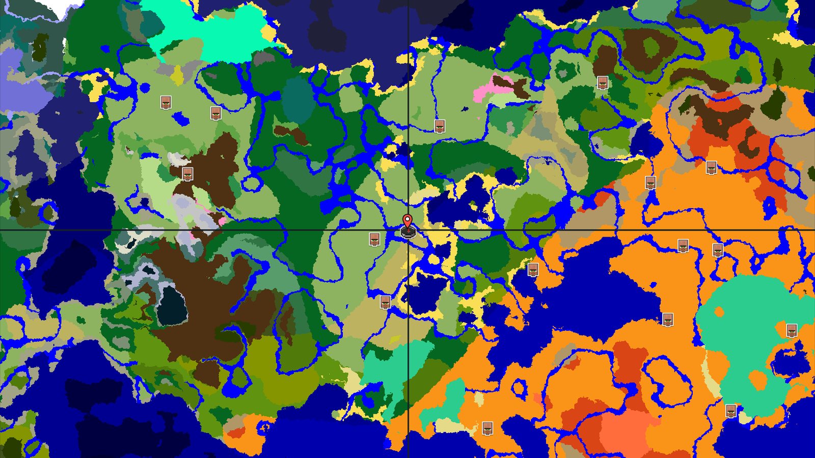 A Lush Start with Distant Jungle and Desert Treasures — Minecraft seed preview