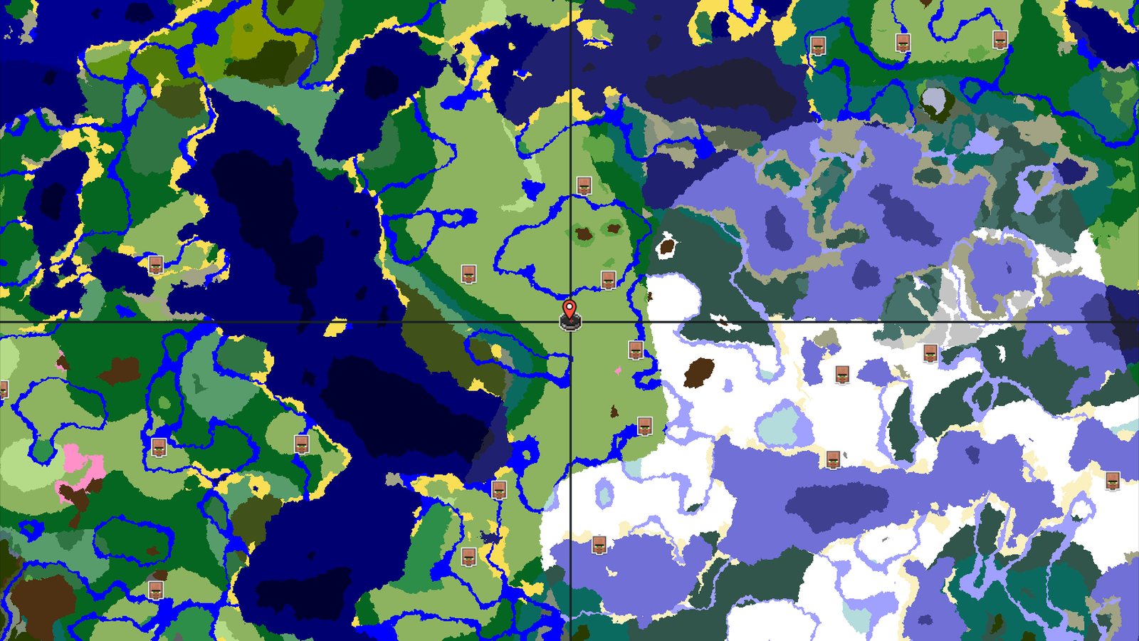 A Modest Start with Quick Underground Access — Minecraft seed preview