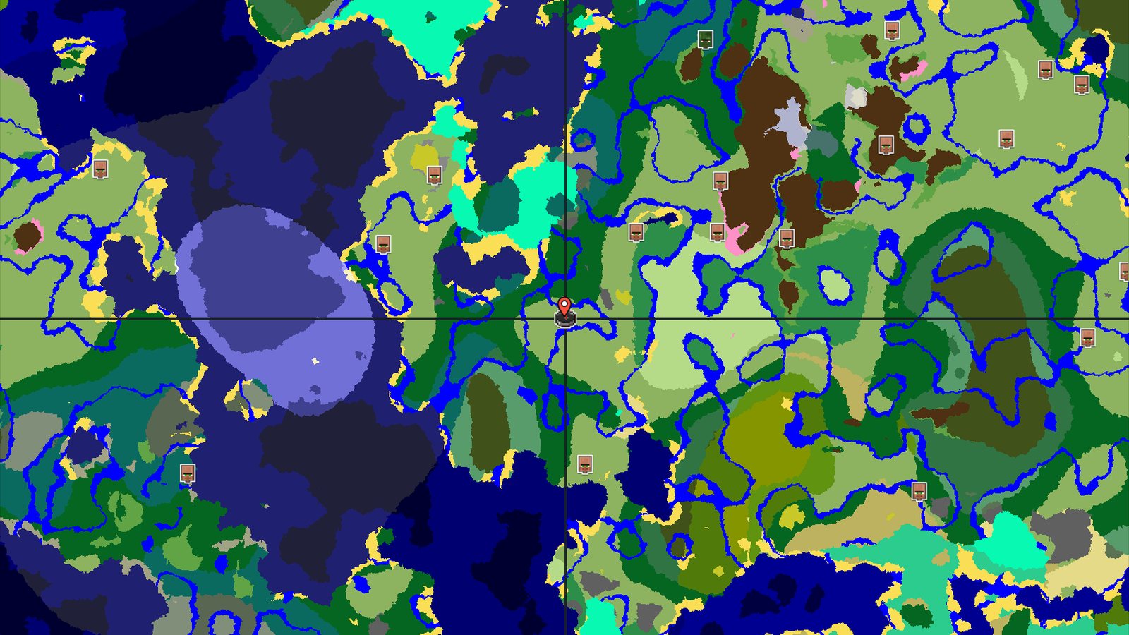 Windswept Hills and Lush Caves Near Spawn — Minecraft seed preview