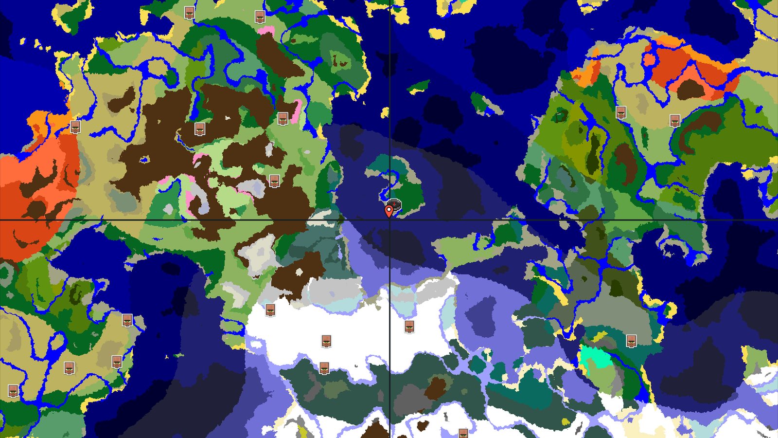 Trial Chambers and Jagged Peaks Near Spawn — Minecraft seed preview