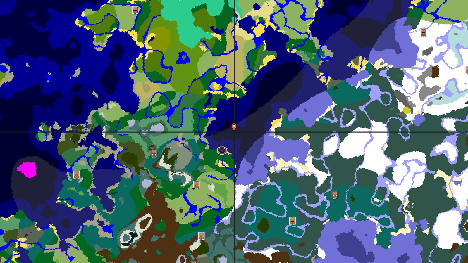 A Quick Mineshaft Start and Diverse Ocean Biomes — Minecraft seed preview