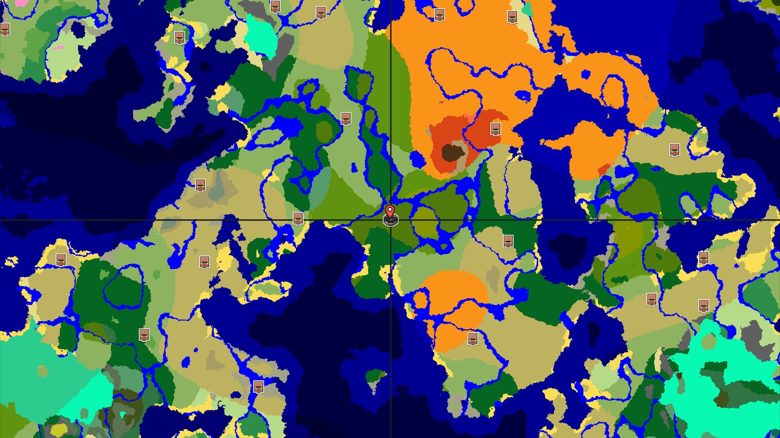 Jungle Spawn with Nearby Bamboo Forest — Minecraft seed preview