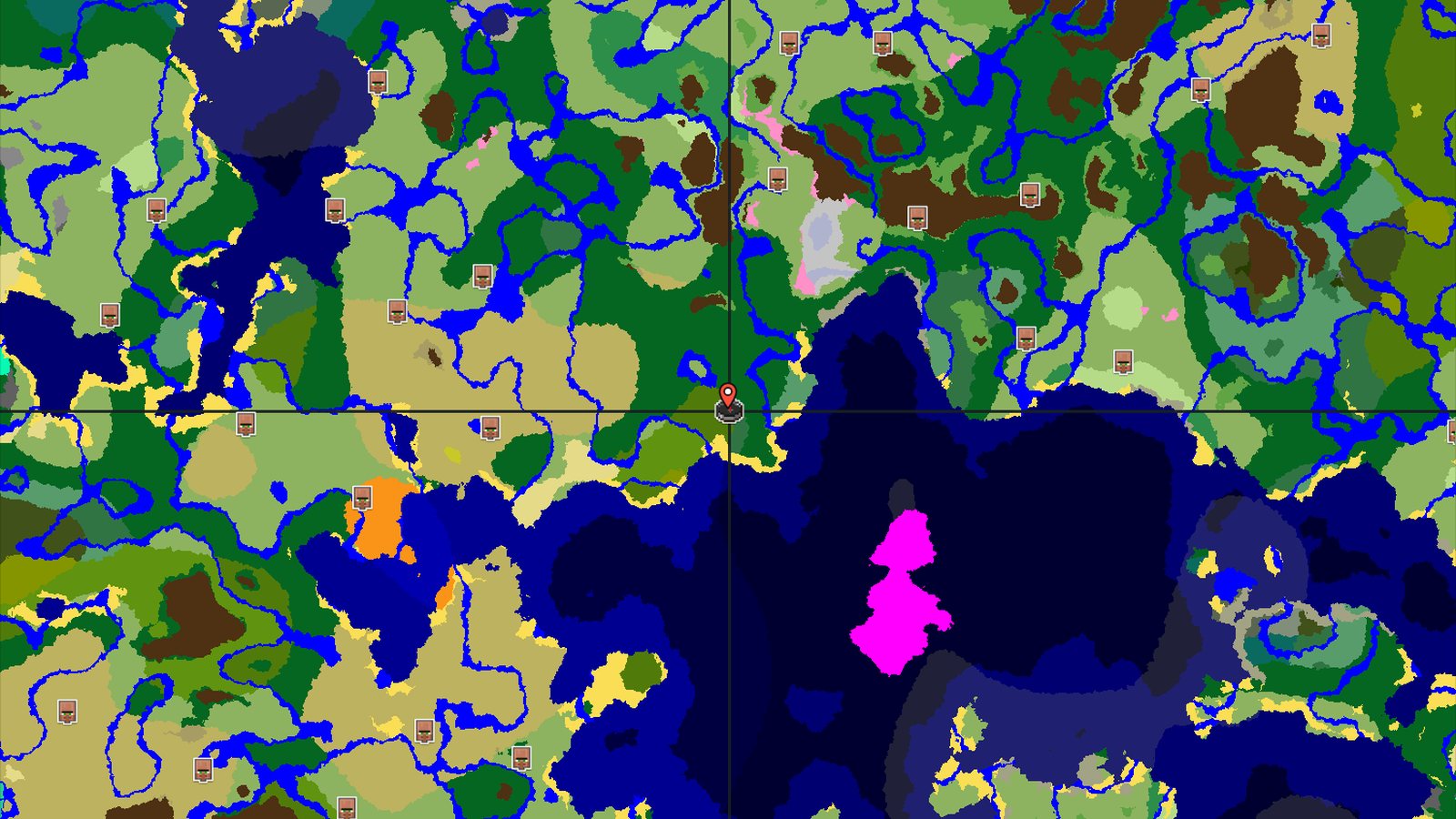Jungle Spawn with Nearby Trial Chambers — Minecraft seed preview