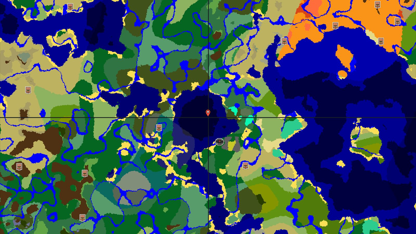 Forest Spawn with Nearby Trial Chambers — Minecraft seed preview
