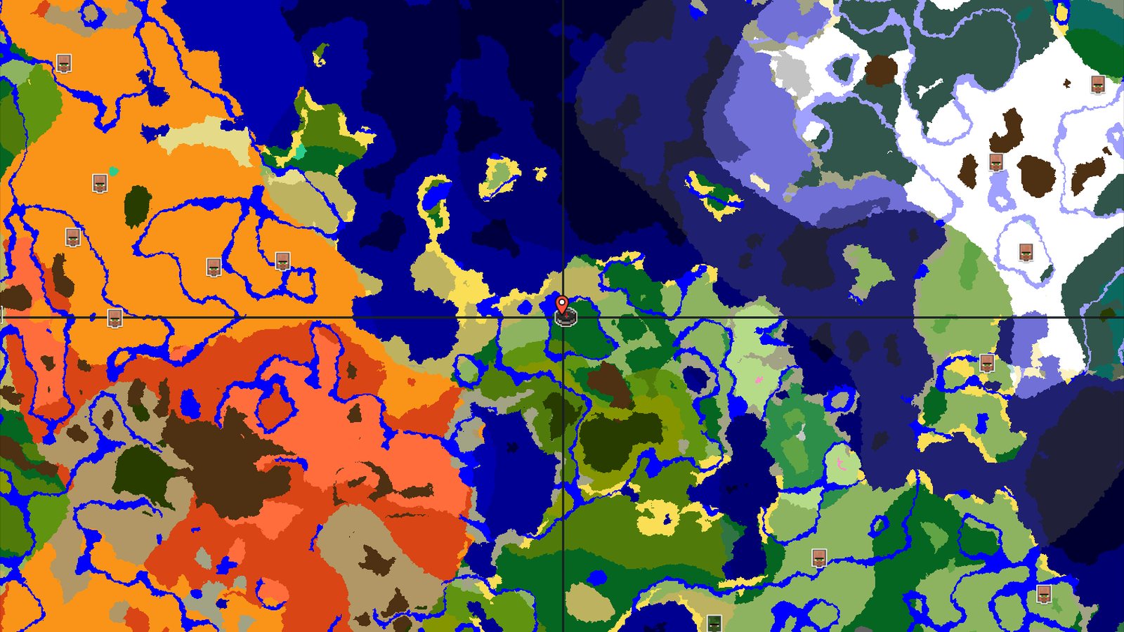 Jungle and Bamboo Just 132 Blocks from Spawn — Minecraft seed preview