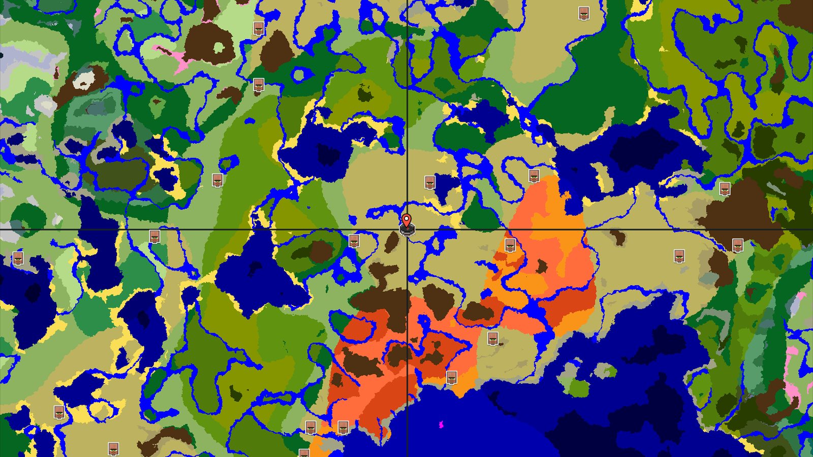 Savanna Spawn With Nearby Trial Chambers — Minecraft seed preview