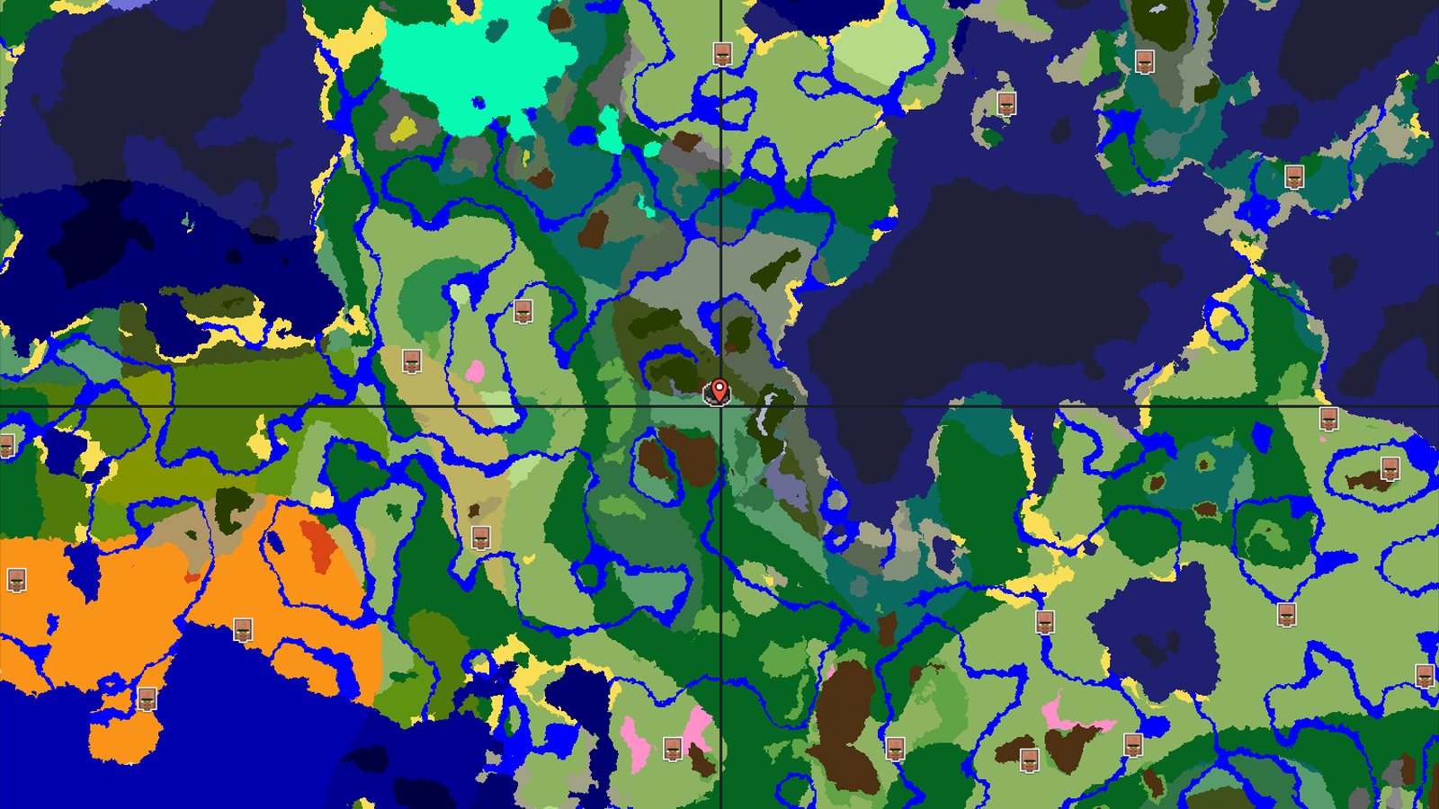 Ancient City and Frozen Peaks near Old Growth — Minecraft seed preview