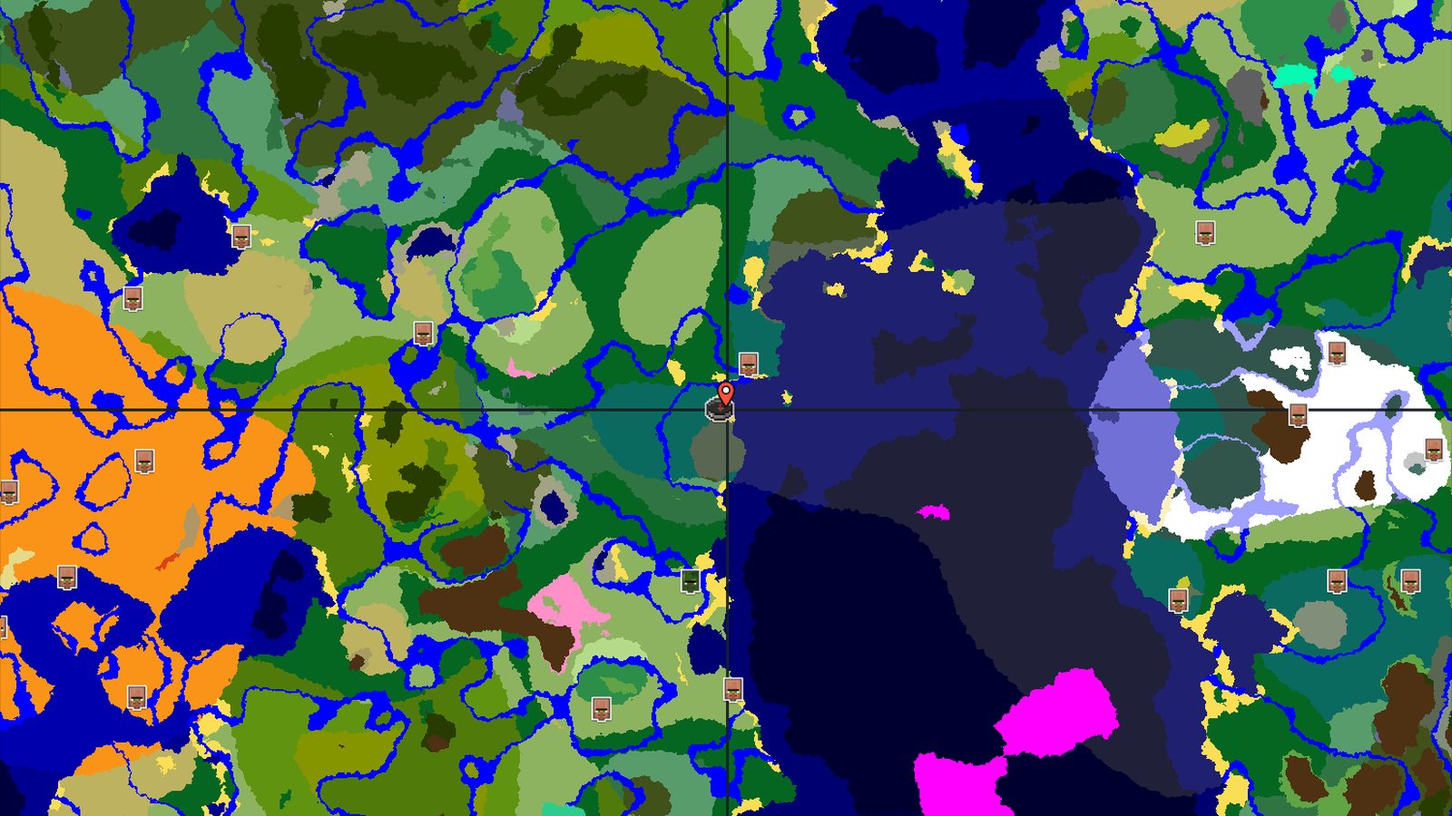 Taiga and Ocean Start with a Nearby Trail Chambers — Minecraft seed preview