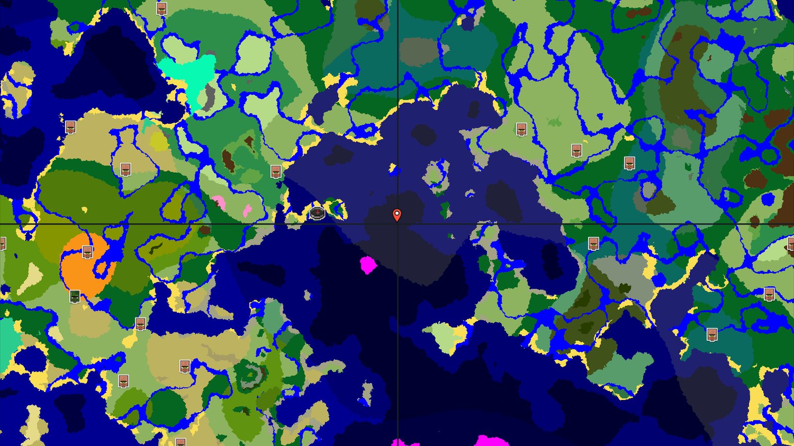 Ocean Exploration and Hidden Mushroom Fields — Minecraft seed preview