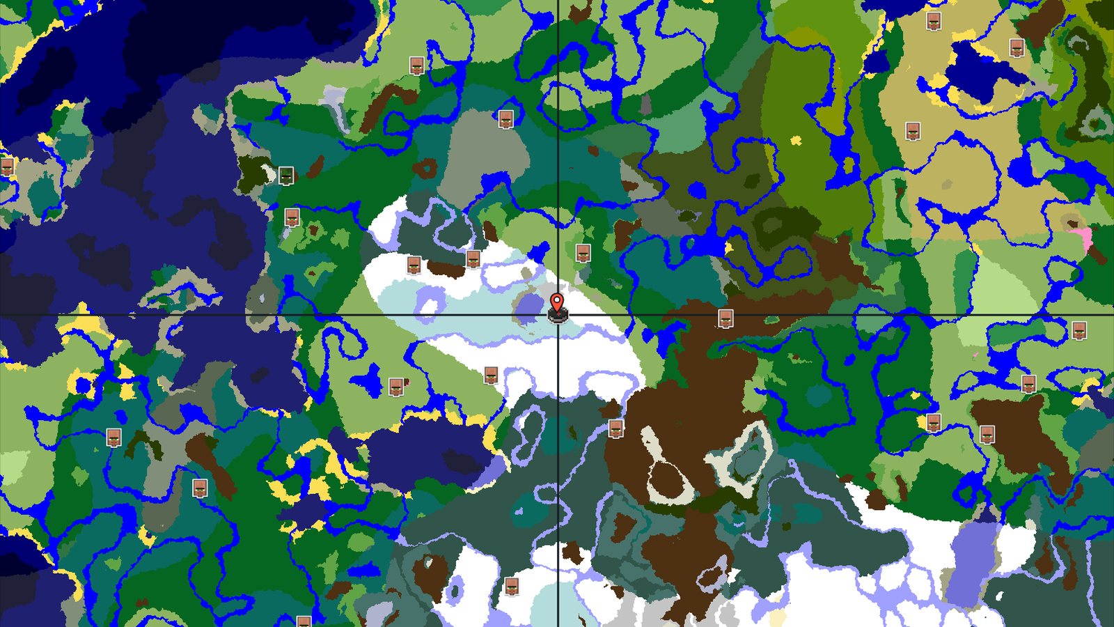 Ice Spikes Spawn With Nearby Village and Igloo — Minecraft seed preview