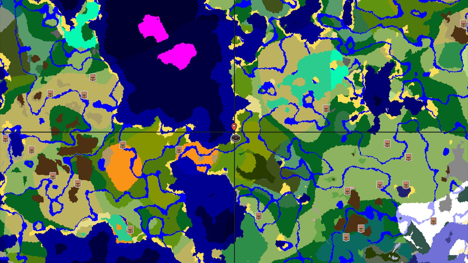 Jungle Spawn with Nearby Trial Chambers — Minecraft seed preview