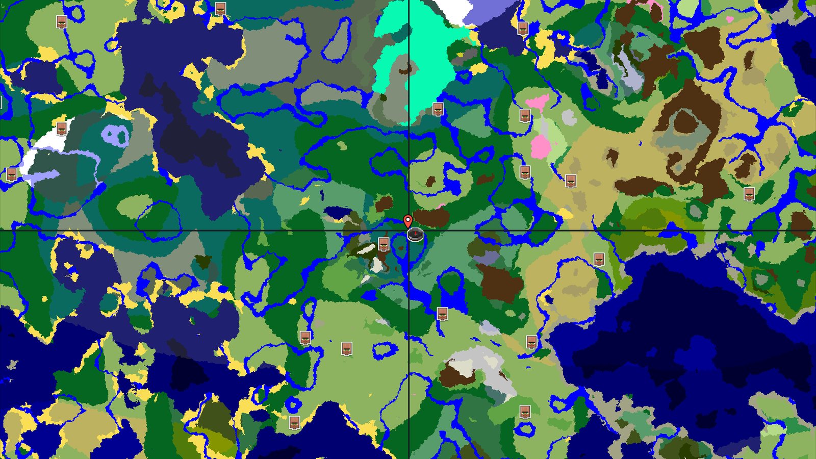 Forest Spawn with Nearby Village and Lush Caves — Minecraft seed preview