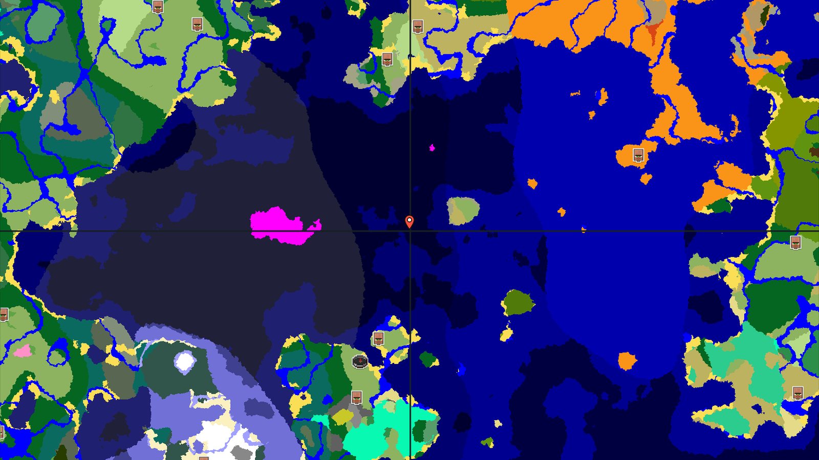 Ocean Exploration and Woodland Adventures — Minecraft seed preview