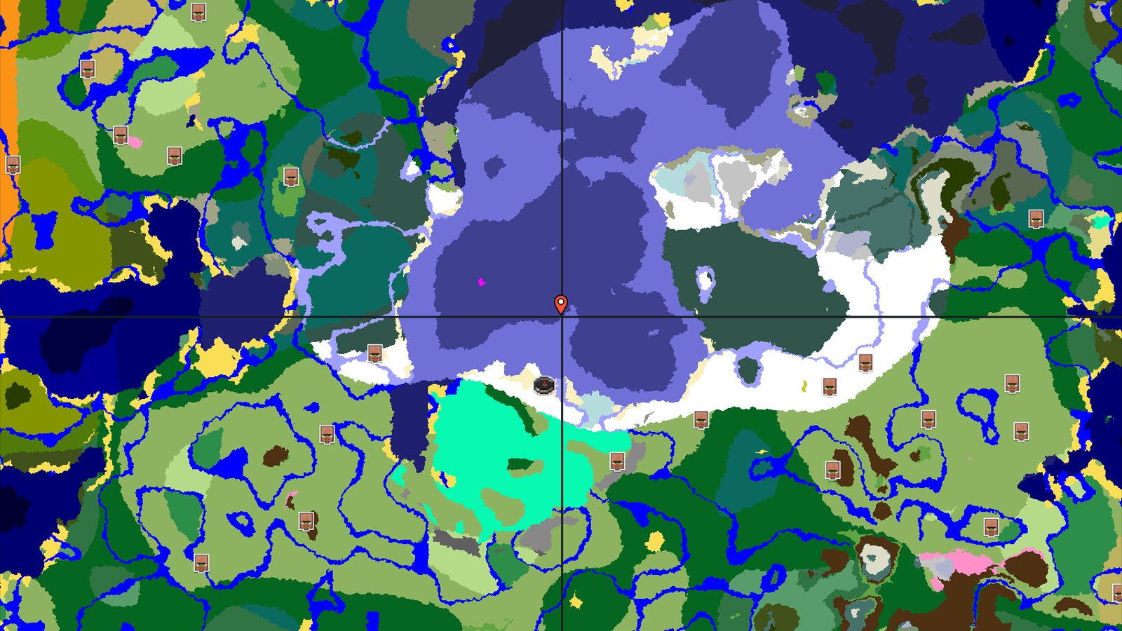 Ice Spikes Near Spawn and a Close Nether Fortress — Minecraft seed preview