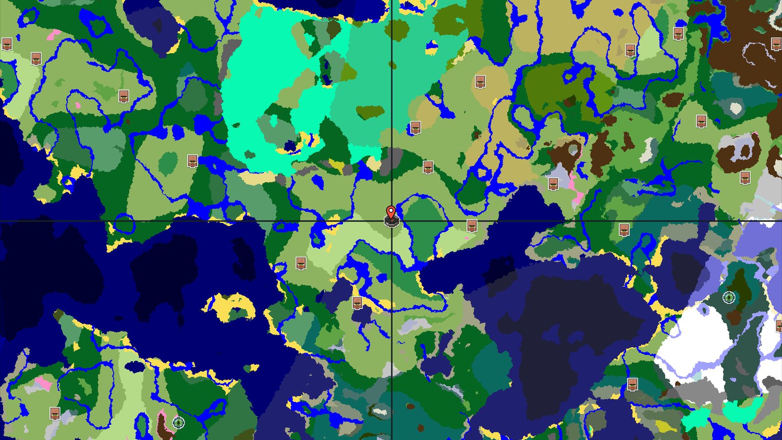 Flower Forest and Trial Chambers Near Spawn — Minecraft seed preview