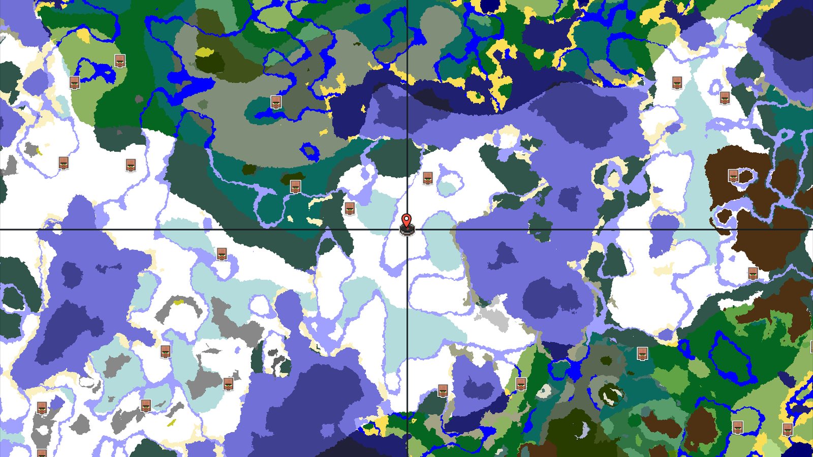 Ice Spikes Near Spawn with Close Trial Chambers — Minecraft seed preview
