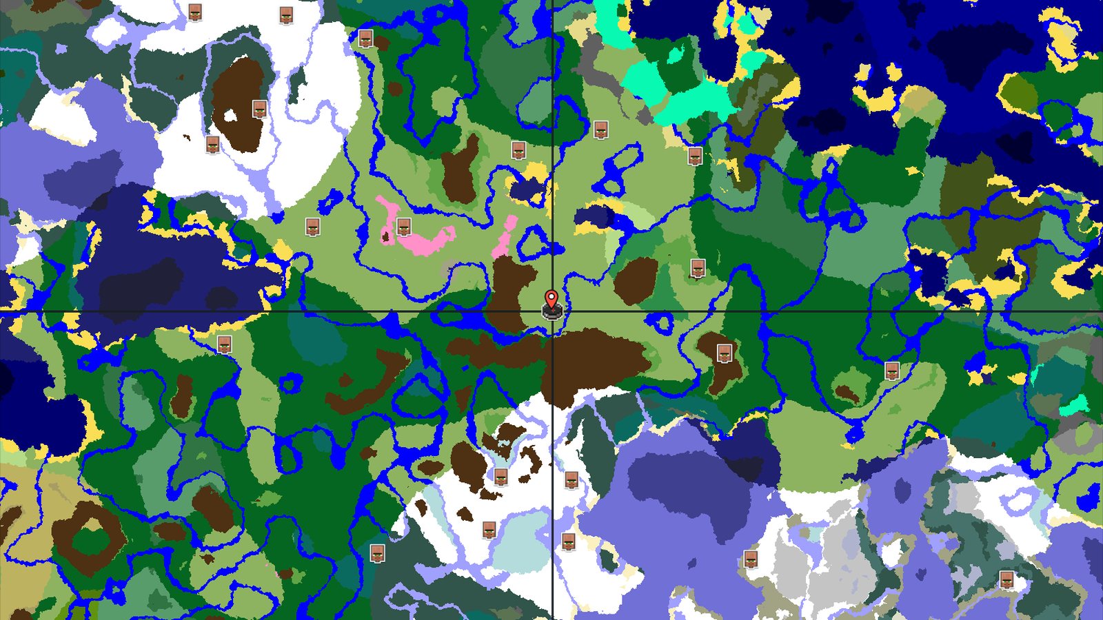 Spawn Near a Trial Chamber and Cherry Grove — Minecraft seed preview