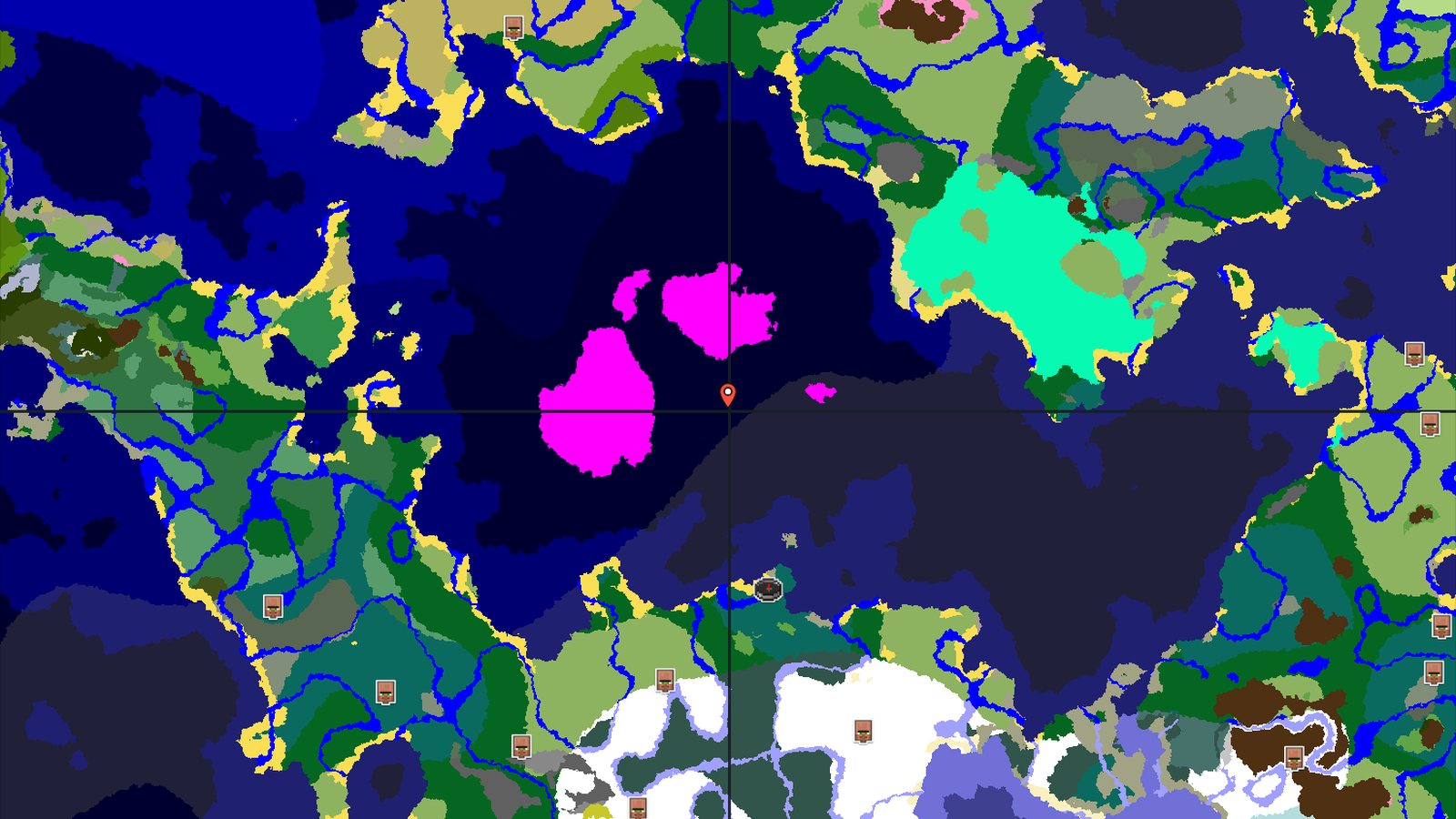 Mushroom Fields Near Spawn — Minecraft seed preview