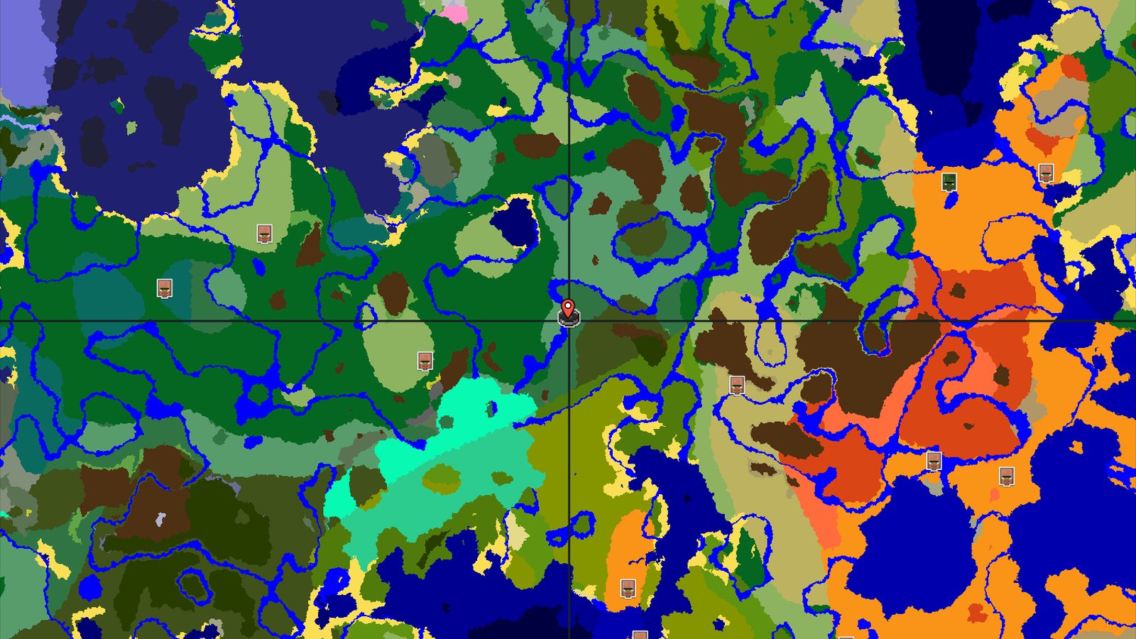 Forest Spawn with Nearby Trial Chambers — Minecraft seed preview
