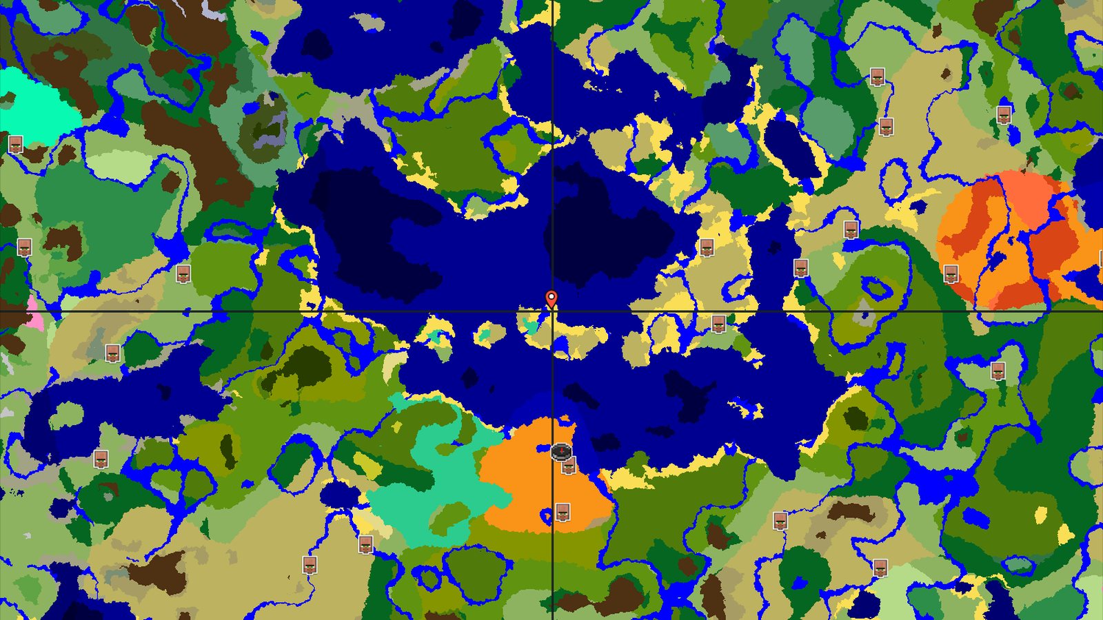 Desert Spawn with Nearby Jungle and Trial Chambers — Minecraft seed preview