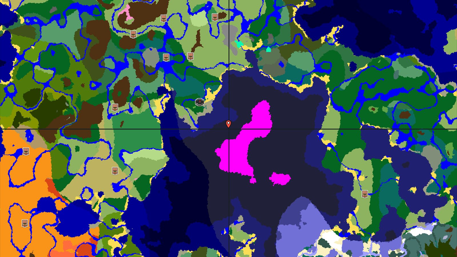 Spawn Near a Mushroom Fields Island and Trial Chambers — Minecraft seed preview