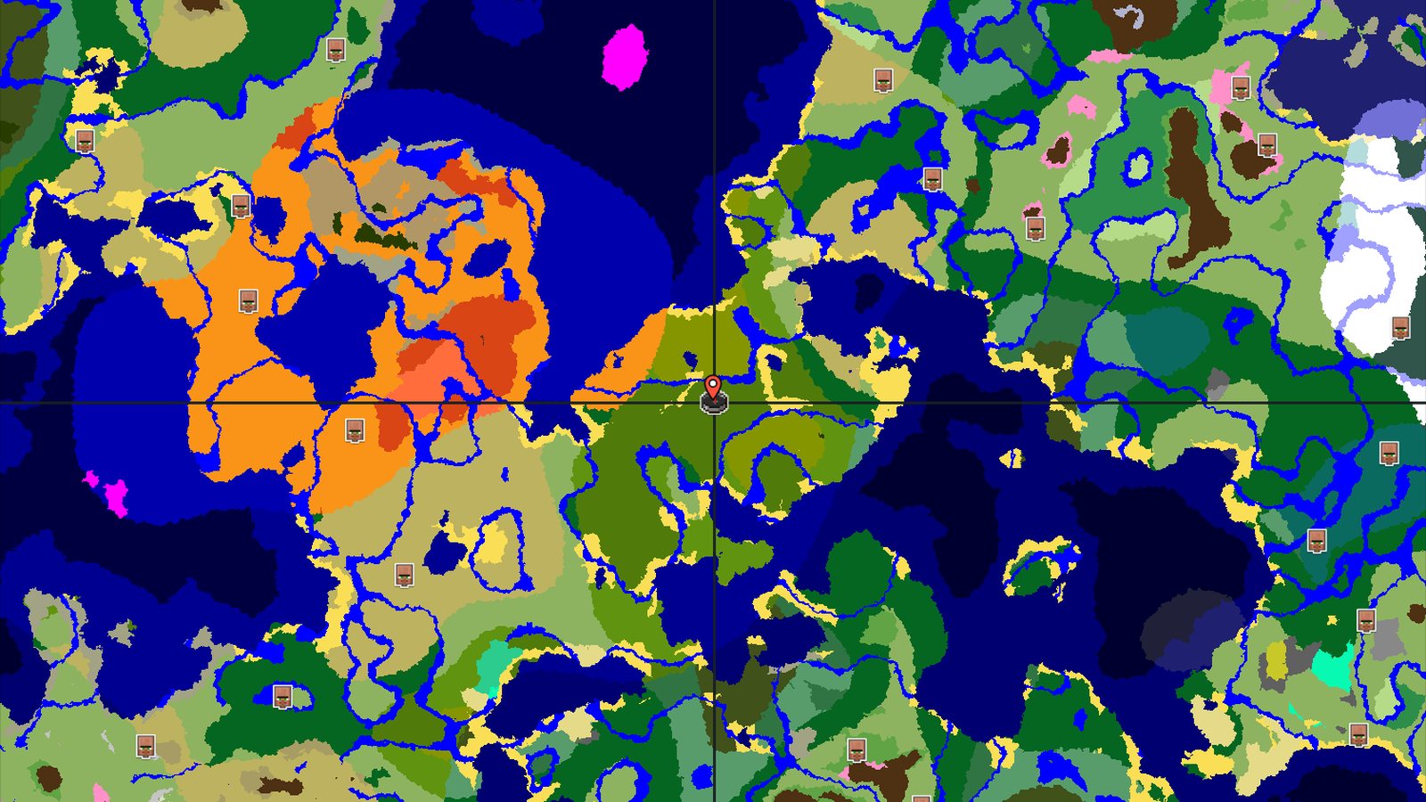 Jungle Spawn with Nearby Bamboo and Temples — Minecraft seed preview