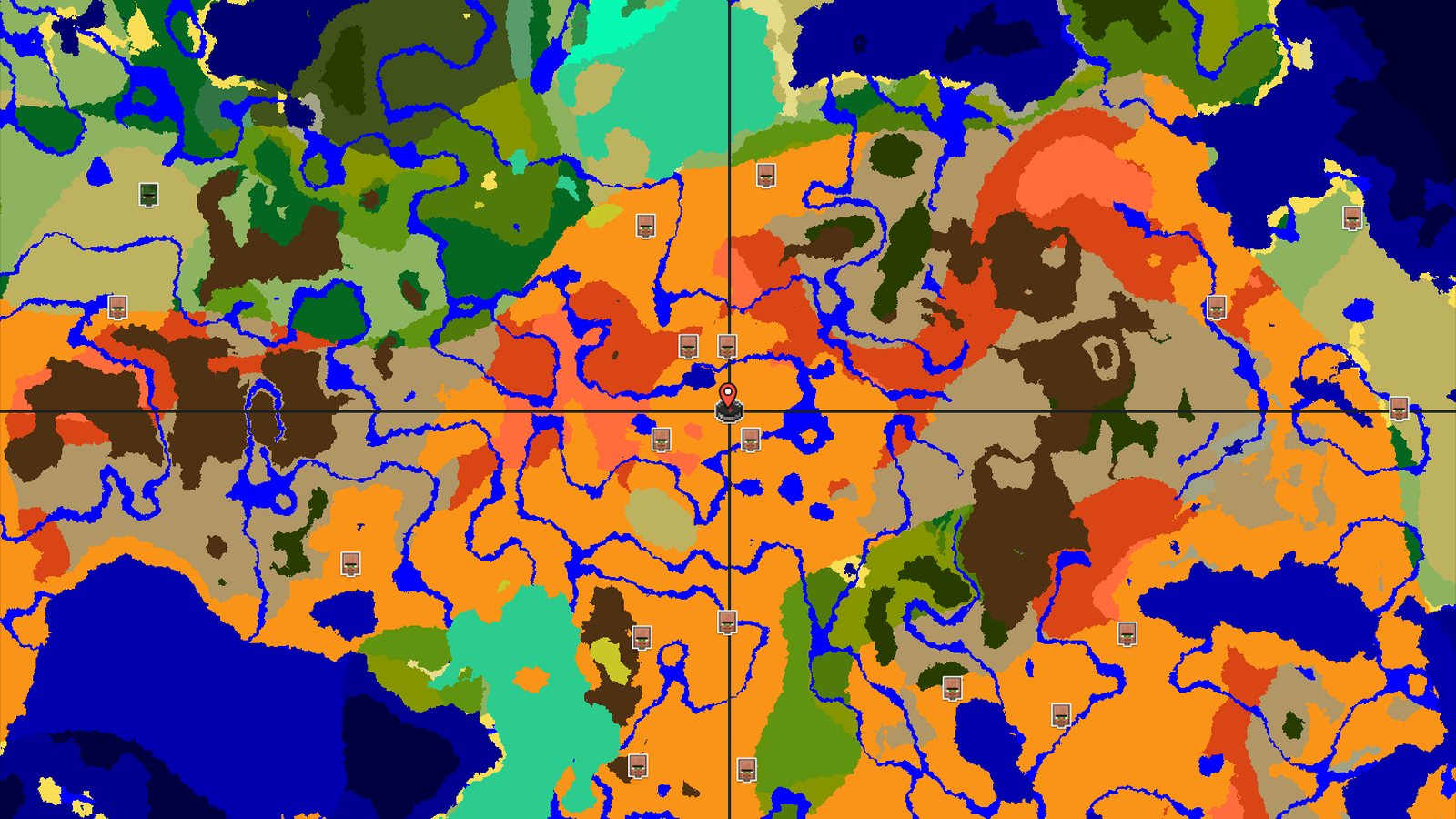 Desert Spawn with Nearby Trial Chambers and Badlands — Minecraft seed preview