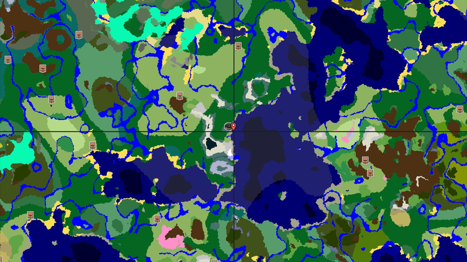 Ancient City near Grove Spawn with Snowy Peaks — Minecraft seed preview
