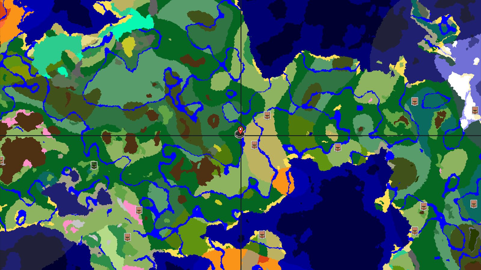 A Quiet Start with Nearby Underground Treasures — Minecraft seed preview