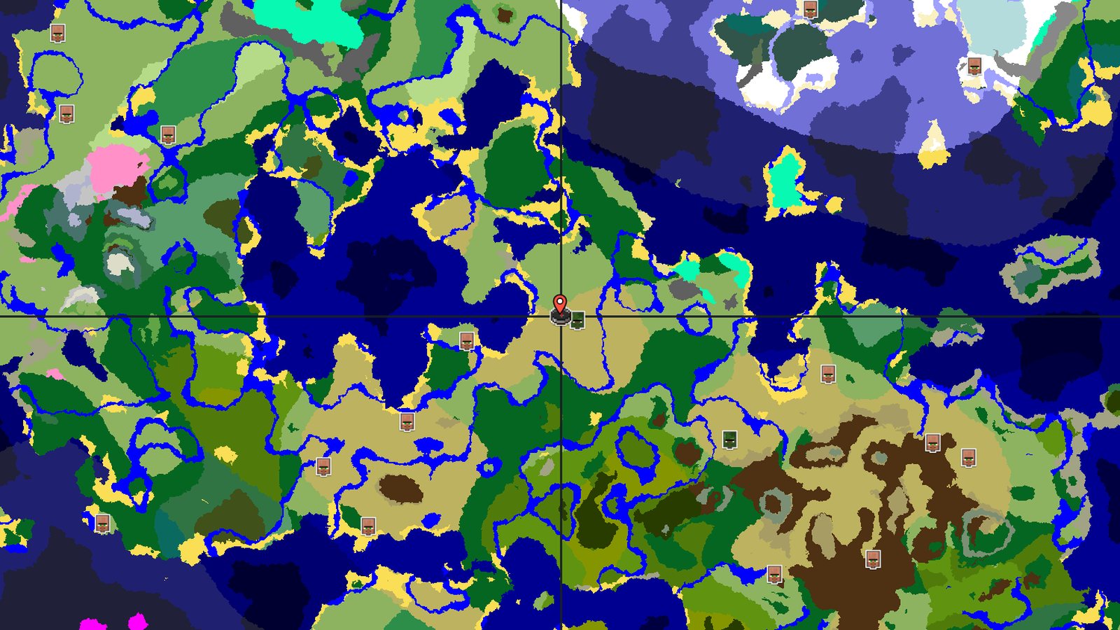 Savanna Hills with an Abandoned Village Nearby — Minecraft seed preview