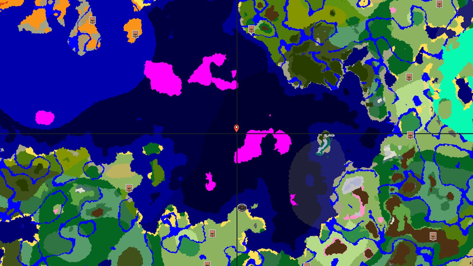 Mushroom Fields and Ocean Adventures — Minecraft seed preview