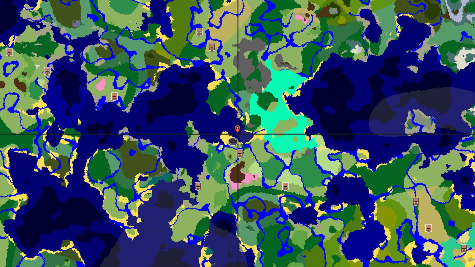 A Modest Start with Hidden Underground Riches — Minecraft seed preview