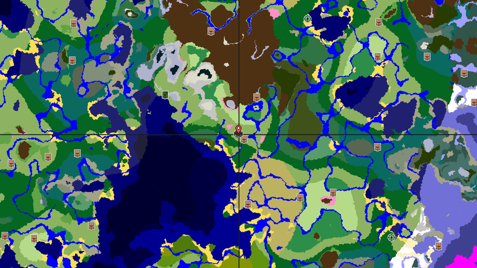 Plains Spawn Near Village and Trial Chambers — Minecraft seed preview