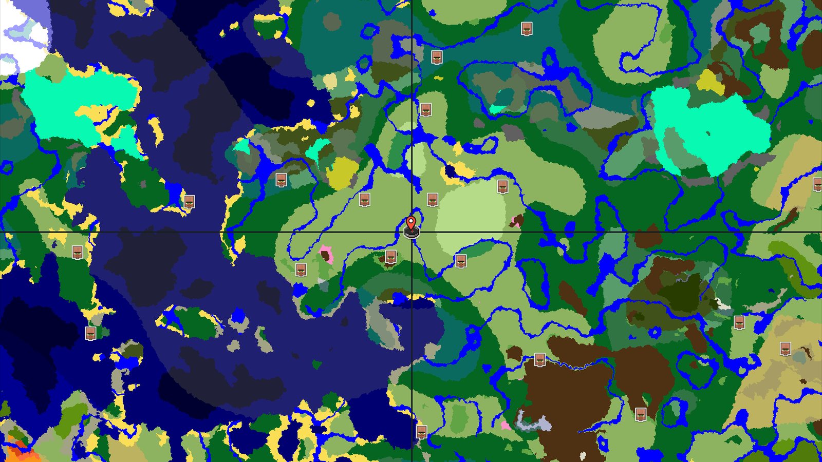 A Modest Start with Hidden Gems Underground — Minecraft seed preview