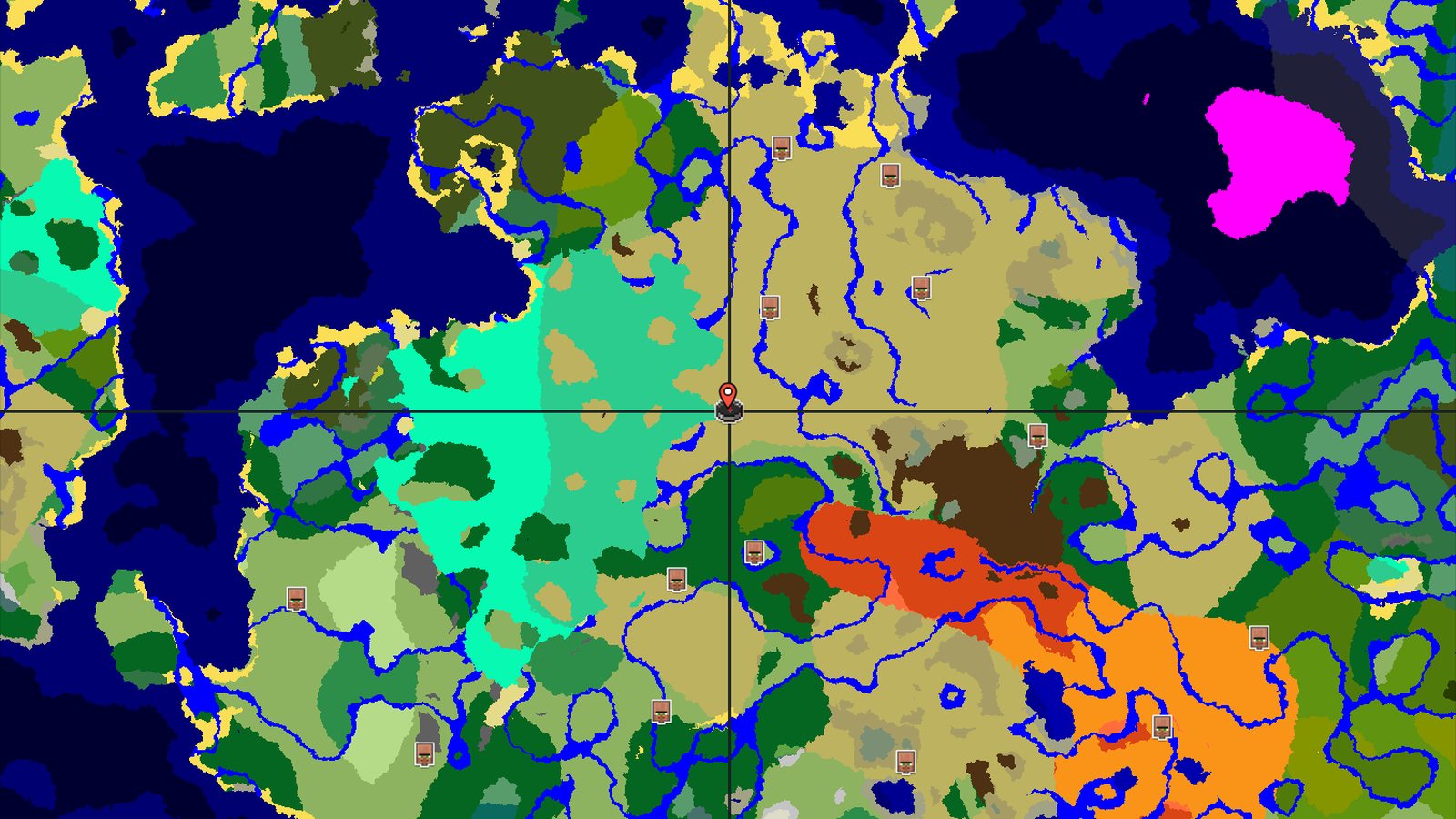Savanna Spawn With Nearby Mangrove Swamp — Minecraft seed preview
