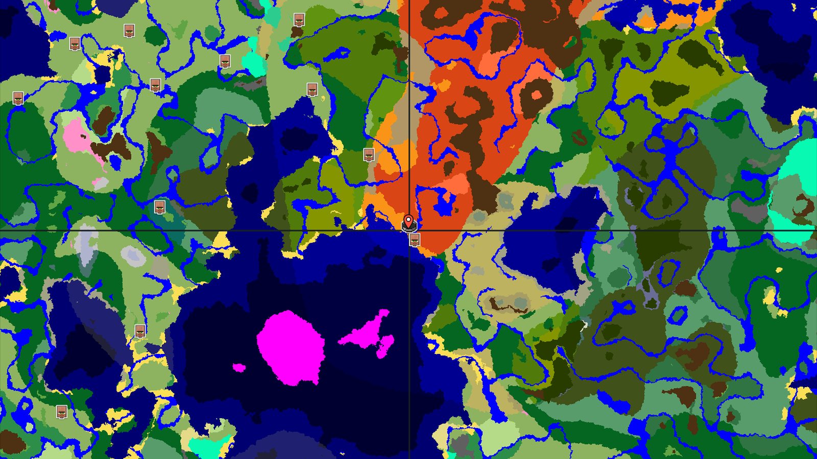 Badlands Spawn With Nearby Ancient City and Village — Minecraft seed preview