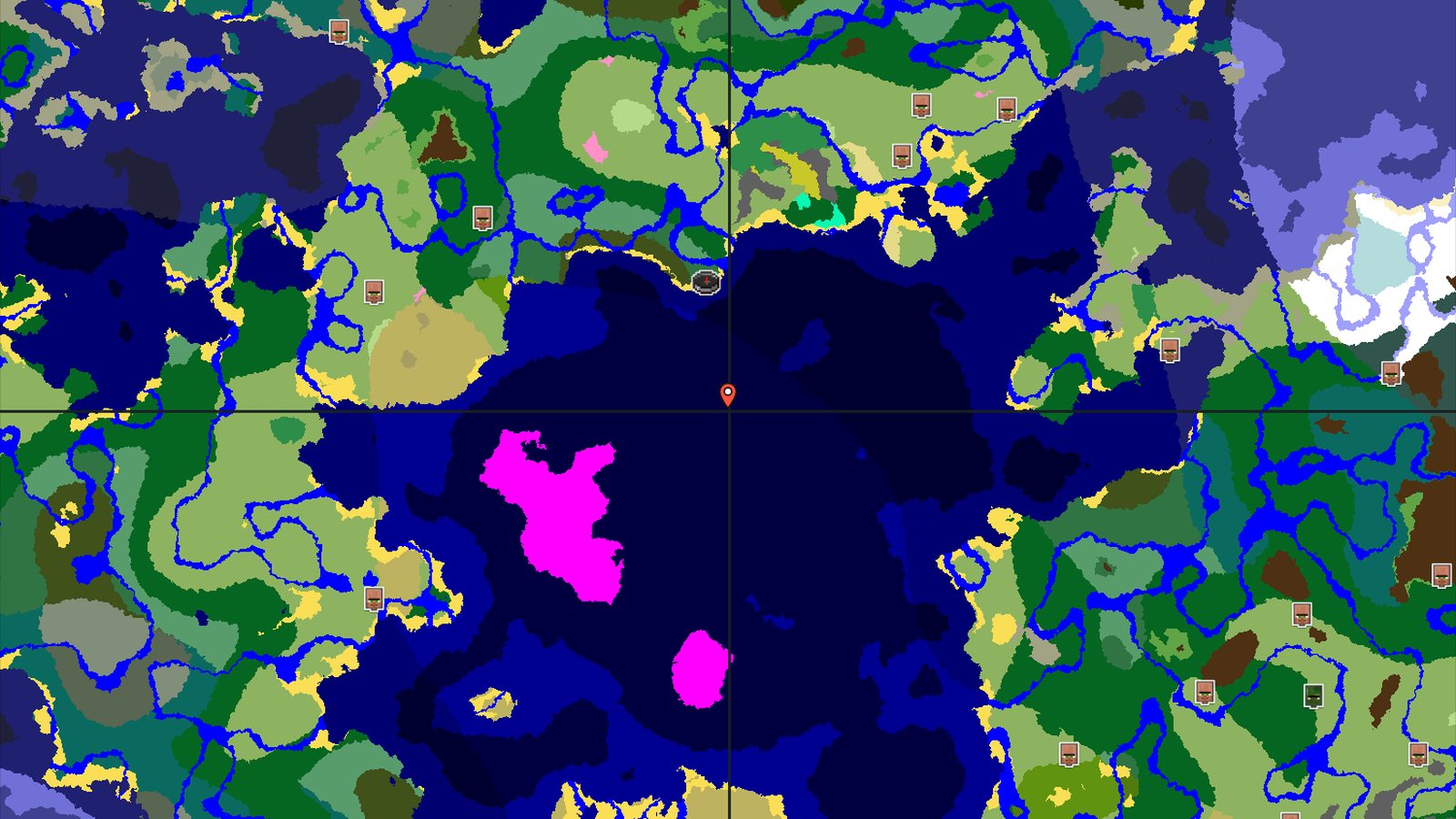 Spawn on a Beach with Fast Ocean Exploration — Minecraft seed preview