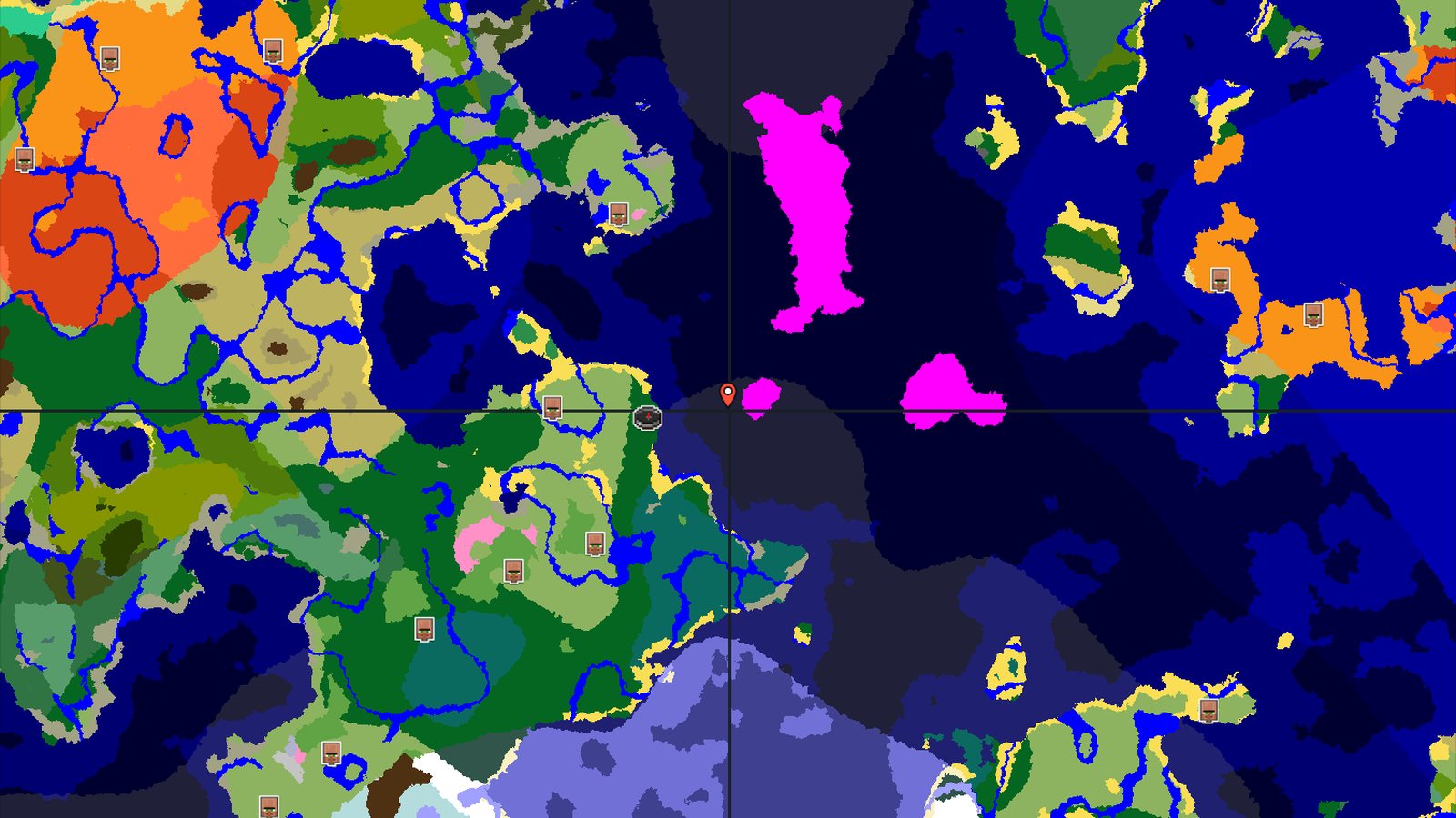 Villages and a Shipwreck Close to Spawn — Minecraft seed preview