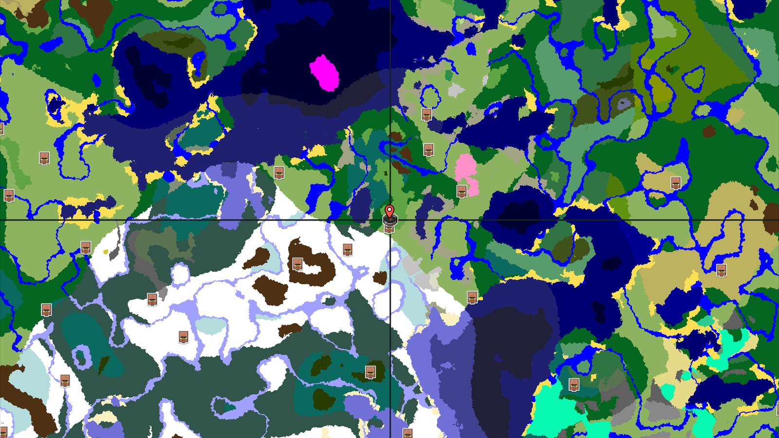 Meadow Spawn with Nearby Village and Ancient City — Minecraft seed preview
