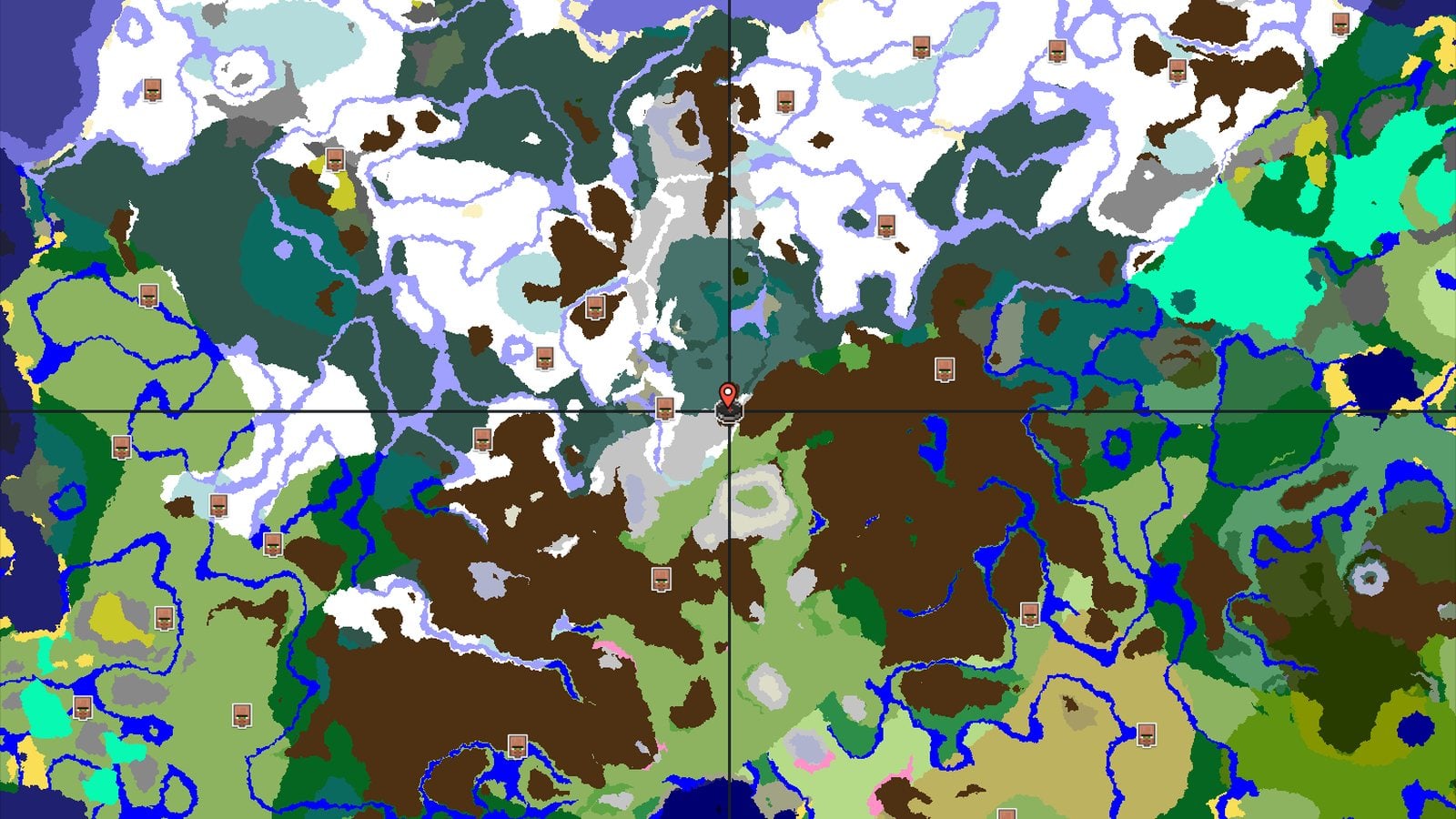 Spawn in Snowy Slopes with an Igloo Nearby — Minecraft seed preview