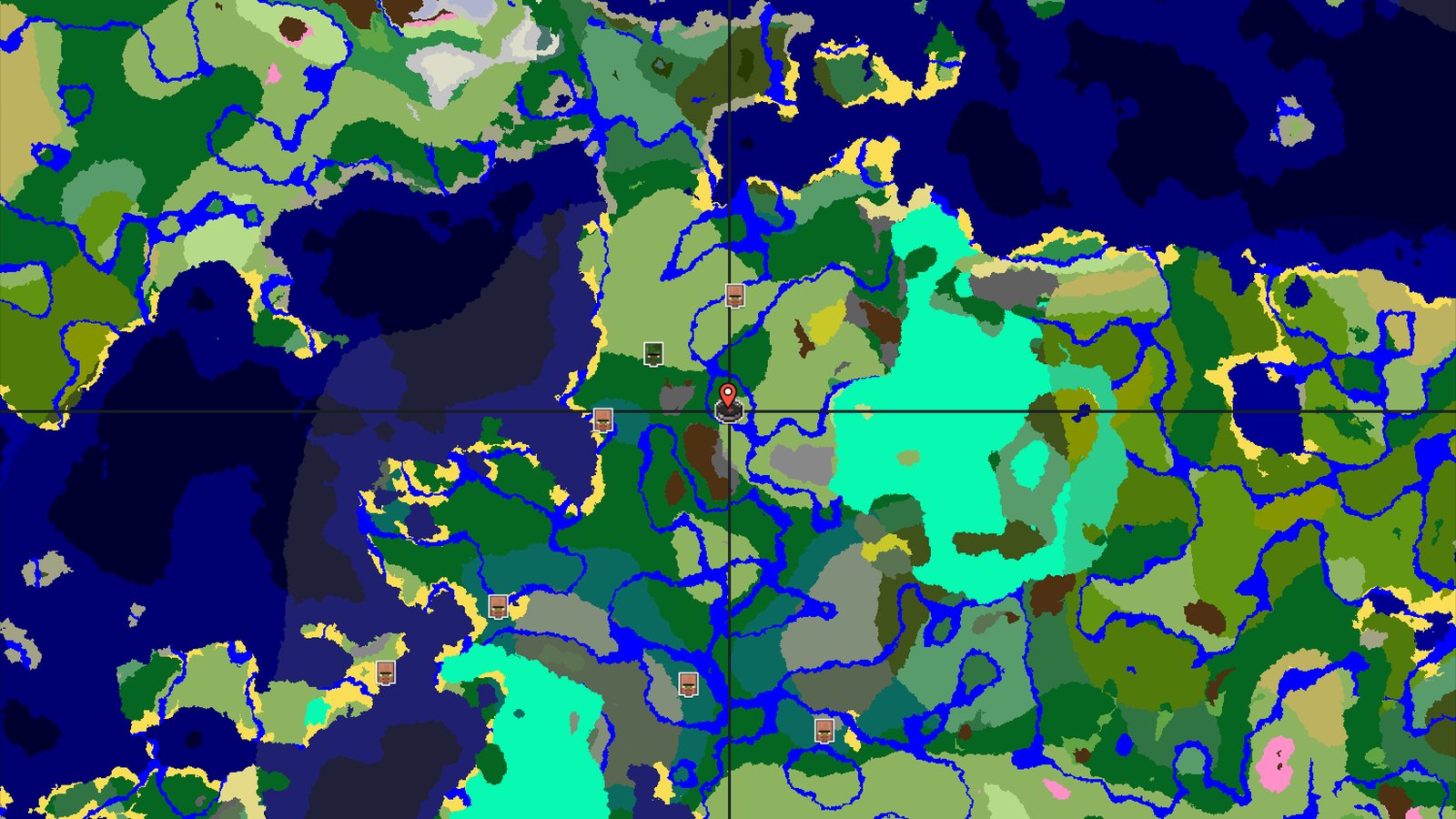 Trial Chambers Near Spawn with Varied Biomes — Minecraft seed preview