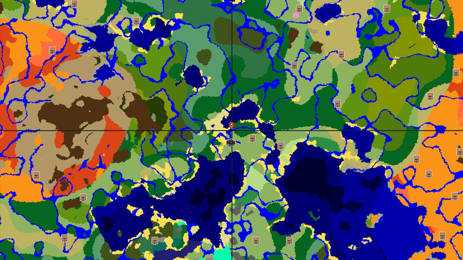 Village and Trial Chambers Near a Plains Spawn — Minecraft seed preview