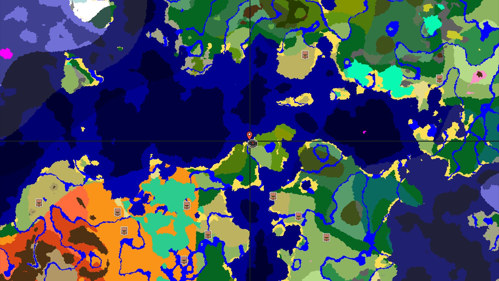 Sparse Jungle Spawn with Close Trial Chambers — Minecraft seed preview